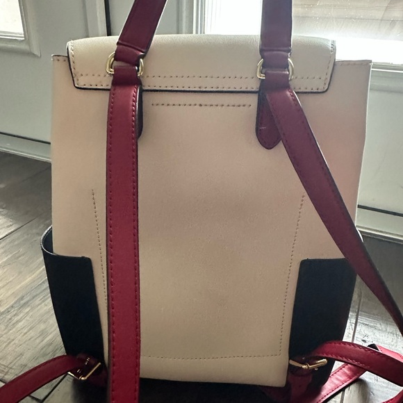 New Lauren Ralph Lauren Dryden Leather Backpack - Picture 3 of 7